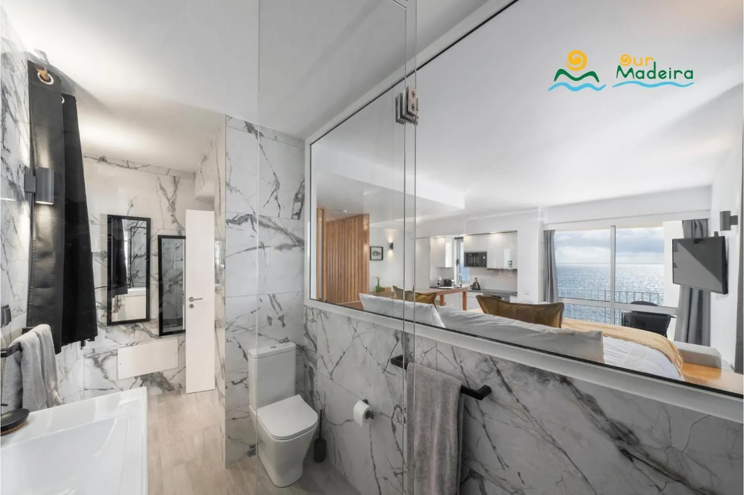 شقة Ourmadeira - Oceanbreeze, Seaview فونشال البرتغال